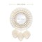 Hanging Wall Mirror-Boho Macrame Fringe Round Decorative Mirror with Wood Beads Feather Pendant,Art Ornament for Apartment Home Bedroom Living Room